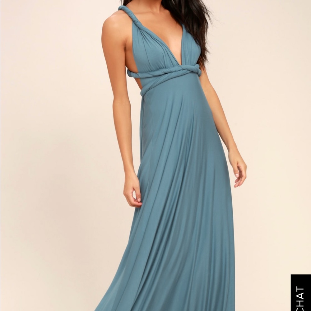 Lulus convertible maxi dress